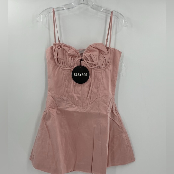 Baby boo Lacey mini dress medium - Picture 2 of 12